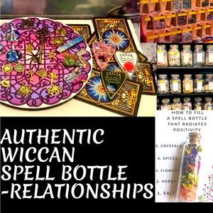 🔮Genuine Wiccan Spell Bottle for RELATIONSHIPS
